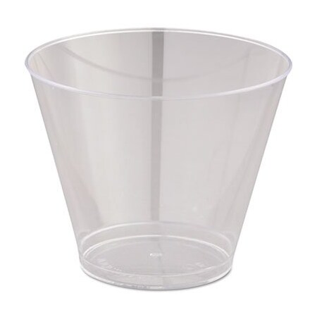 Wna WNA, Comet Smooth Wall Tumblers, 9oz, Clear, Squat, 20PK T9S